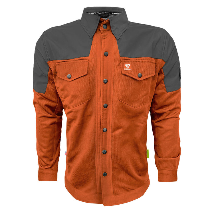 Summer Mesh Reflective Shirts for Men