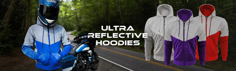 Ultra Reflective Eclipse Hoodies (Slim Fit)