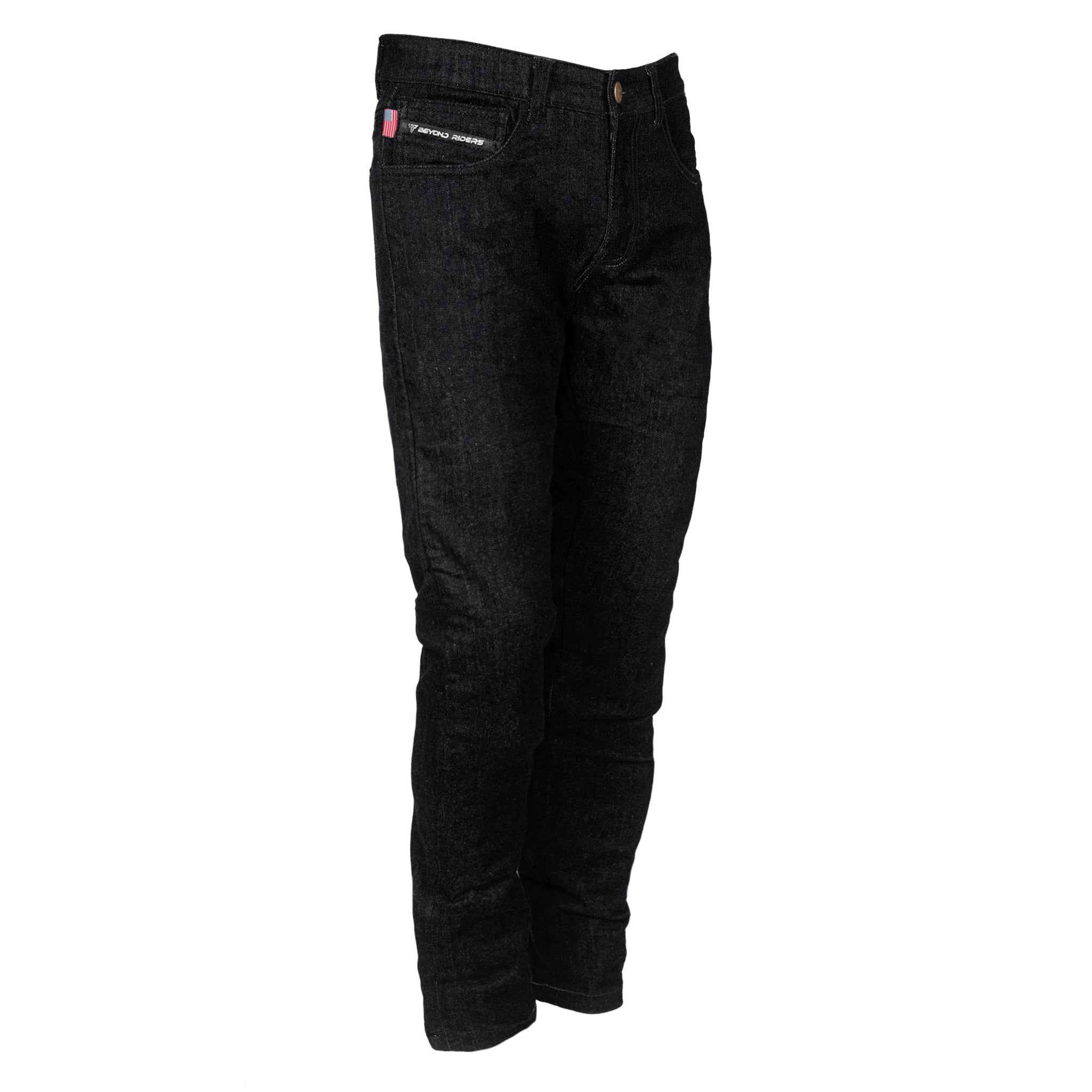 Relaxed Fit Protective Jeans - Black