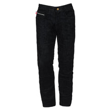 Loose Fit Protective Jeans (Extra Wide) - Black with Pads