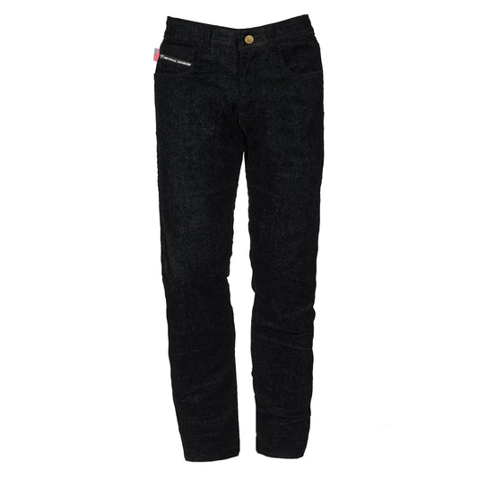 SALE Loose Fit Protective Jeans (Extra Wide) - Black with Pads