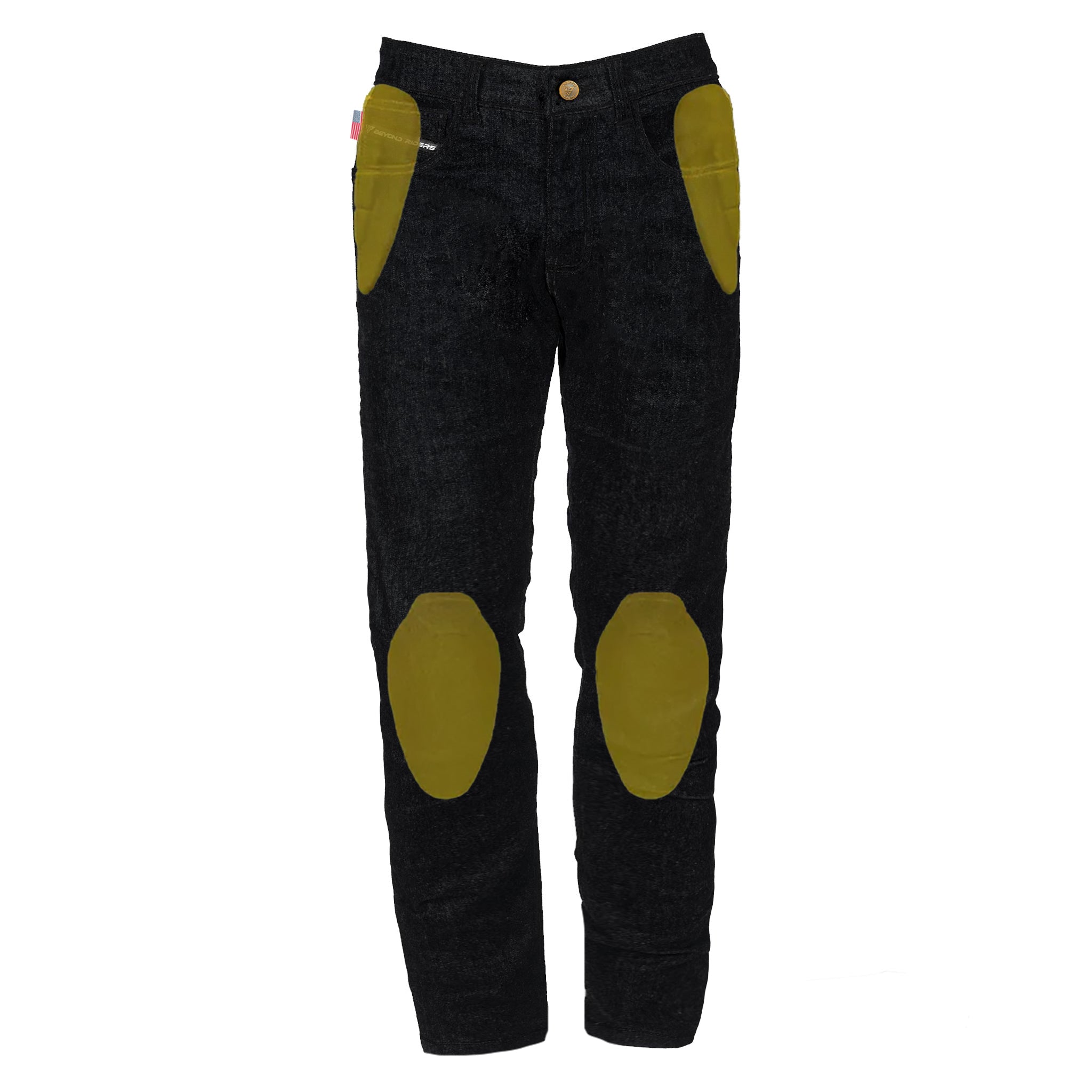 Relaxed Fit Protective Jeans - Black