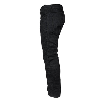 SALE Loose Fit Protective Jeans (Extra Wide) - Black with Pads