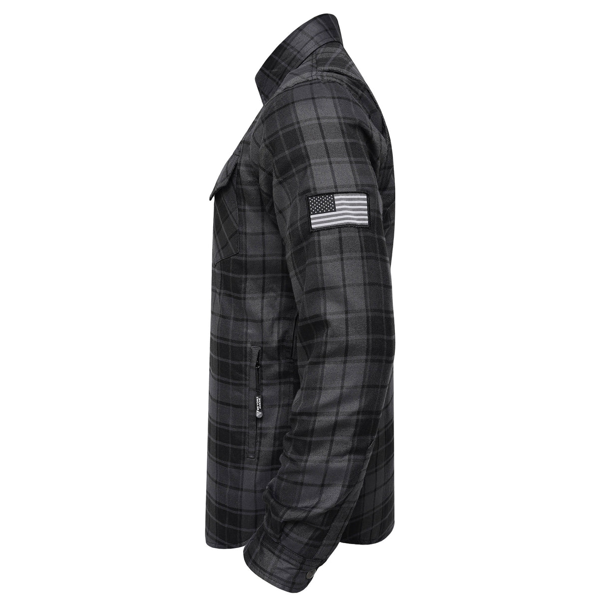 Protective Flannel Shirt For Men - Smokey Pass
