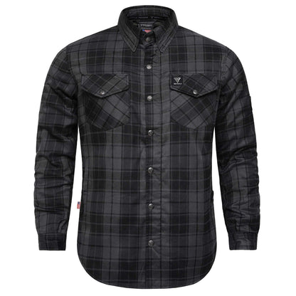 Protective Flannel Shirt For Men - Smokey Pass