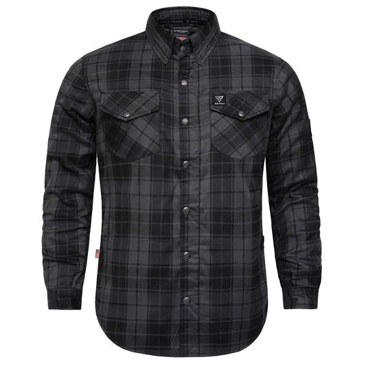 Protective Flannel Shirt For Men - Smokey Pass