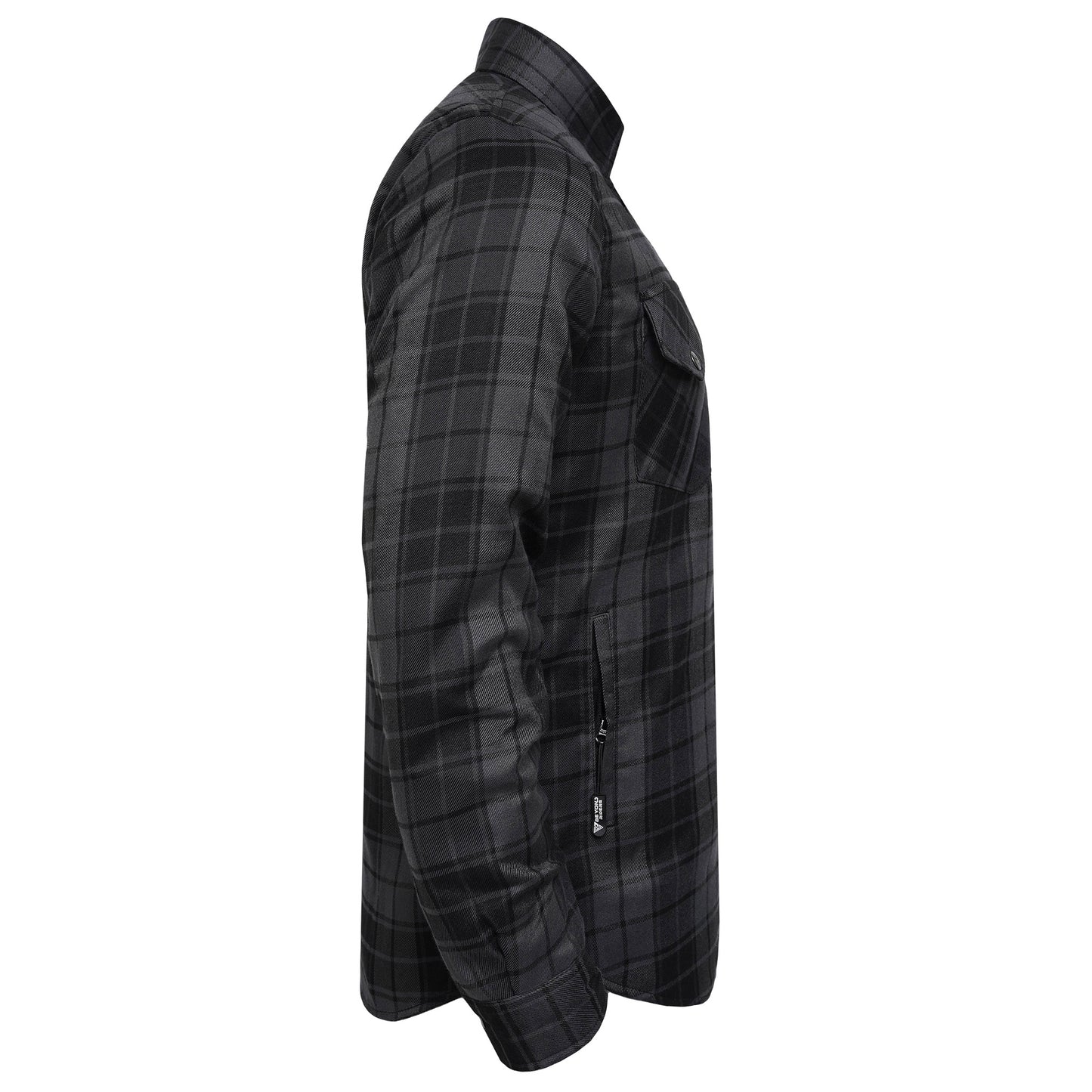Protective Flannel Shirt For Men - Smokey Pass