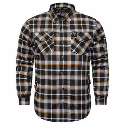 Protective Flannel Shirt For Men - Covert Peak with Pads