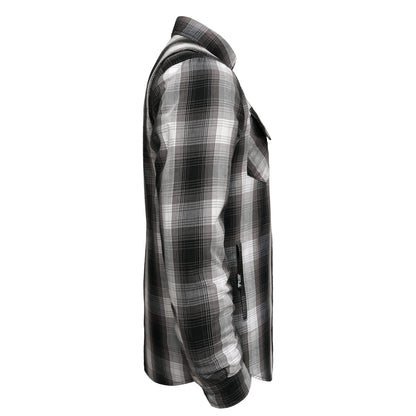 Protective Flannel Shirt For Men - The Bolt Plaid with Pads
