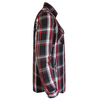 Protective Flannel Shirt For Men - Iron Shadow