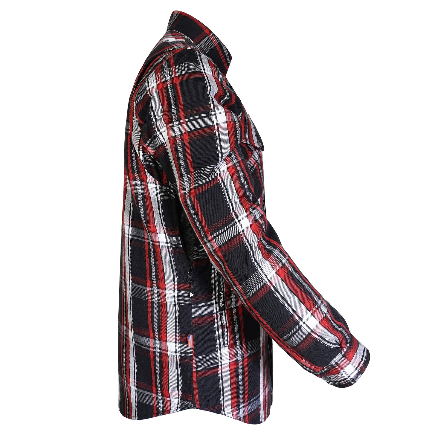 Protective Flannel Shirt For Men - Iron Shadow