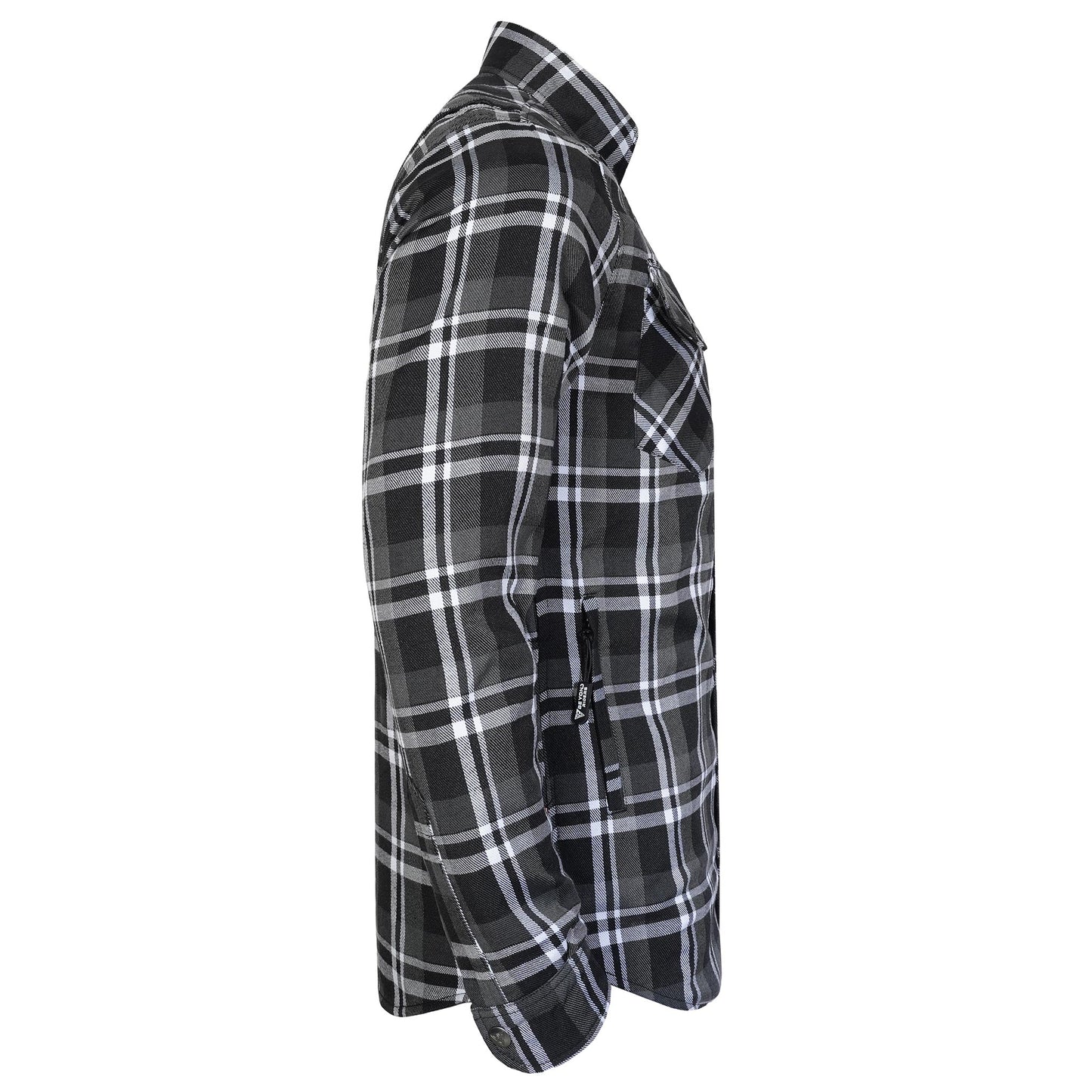 Protective Flannel Shirt For Men - Iron Pass with Pads