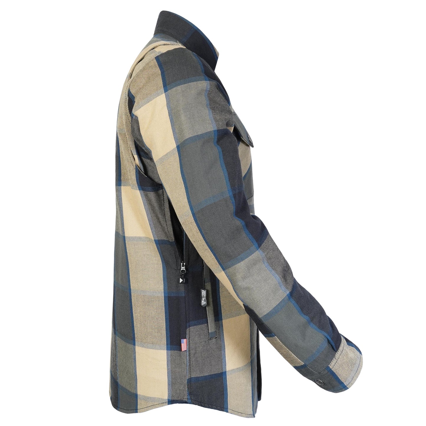 Protective Flannel Shirt For Men - Sedona Pass with Pads