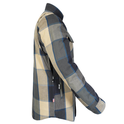 Protective Flannel Shirt For Men - Sedona Pass with Pads