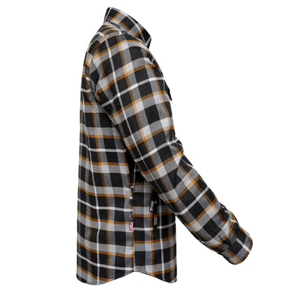 Protective Flannel Shirt For Men - Covert Peak with Pads