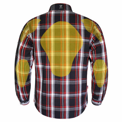 Protective Flannel Shirt For Men - Iron Shadow
