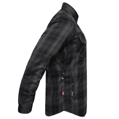Protective Flannel Shirt For Men - Smokey Pass