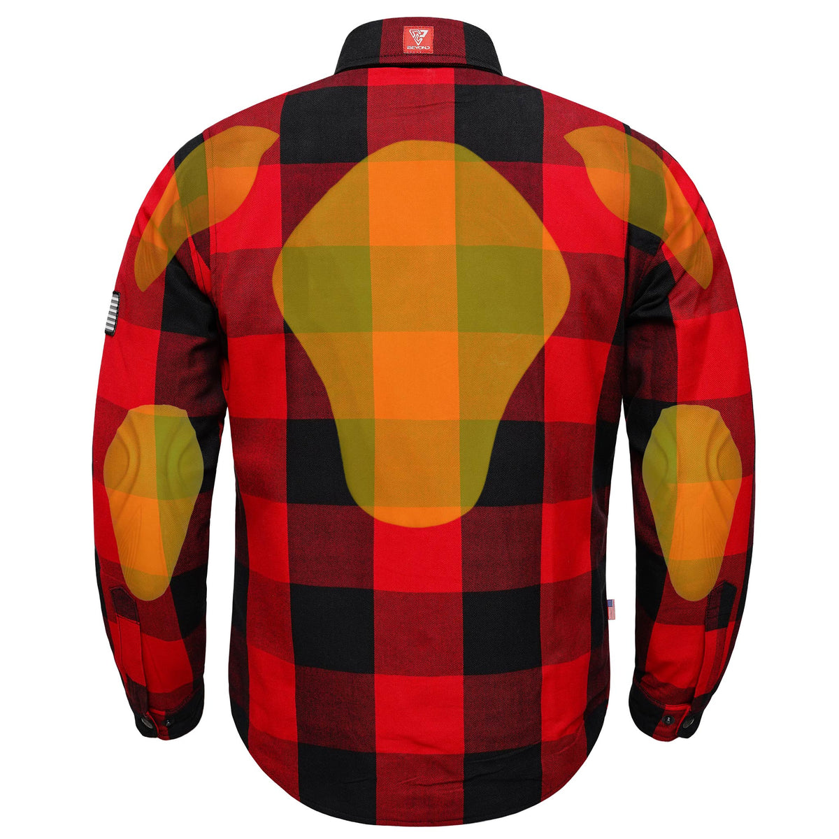 Protective Flannel Shirt For Men - The Redblock