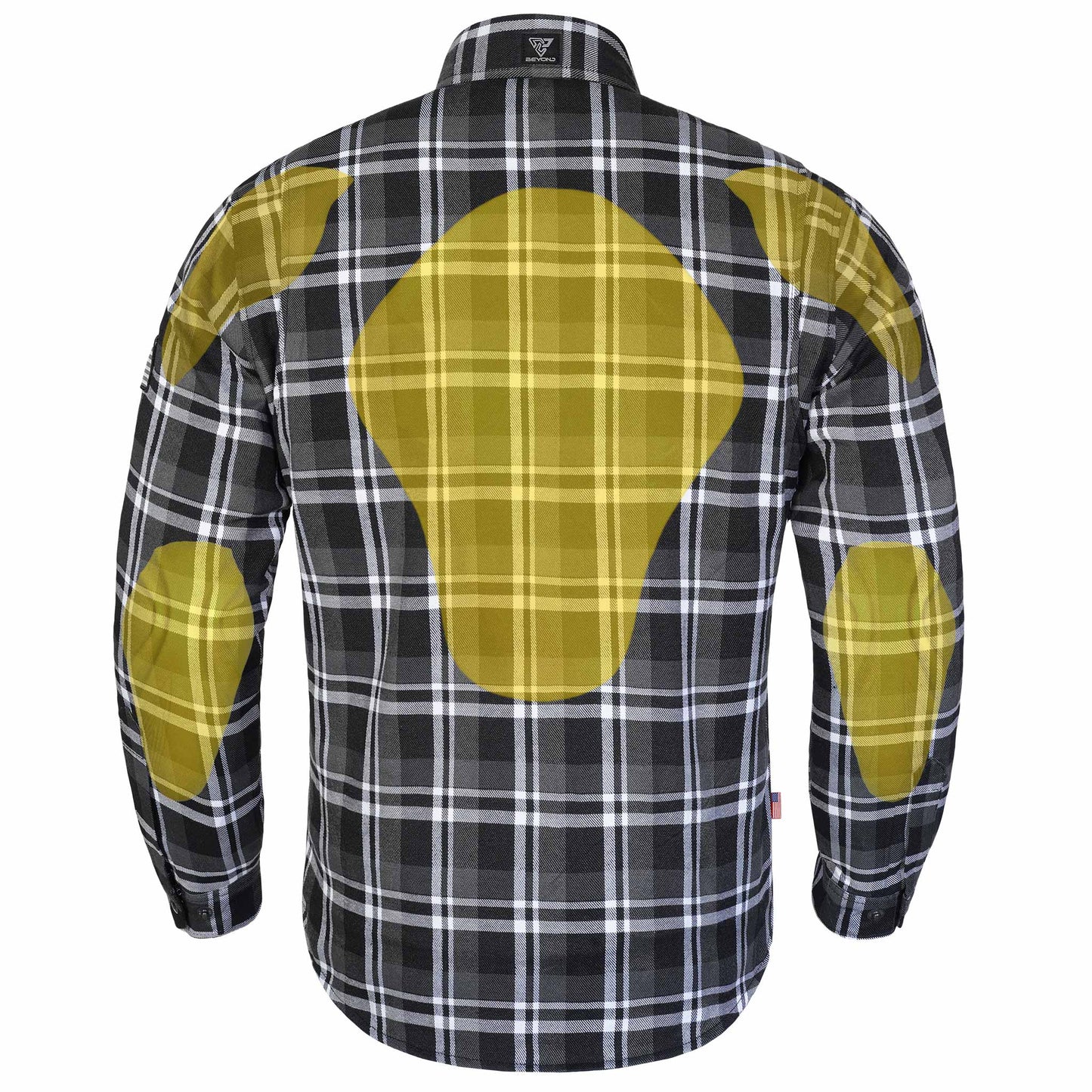 Protective Flannel Shirt For Men - Iron Pass with Pads