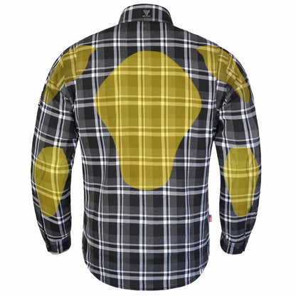 Protective Flannel Shirt For Men - Iron Pass with Pads