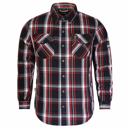 Protective Flannel Shirt For Men - Iron Shadow