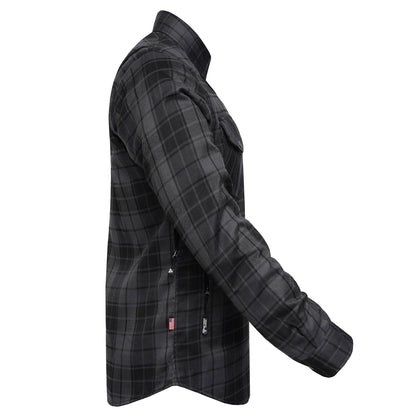 Protective Flannel Shirt For Men - Smokey Pass