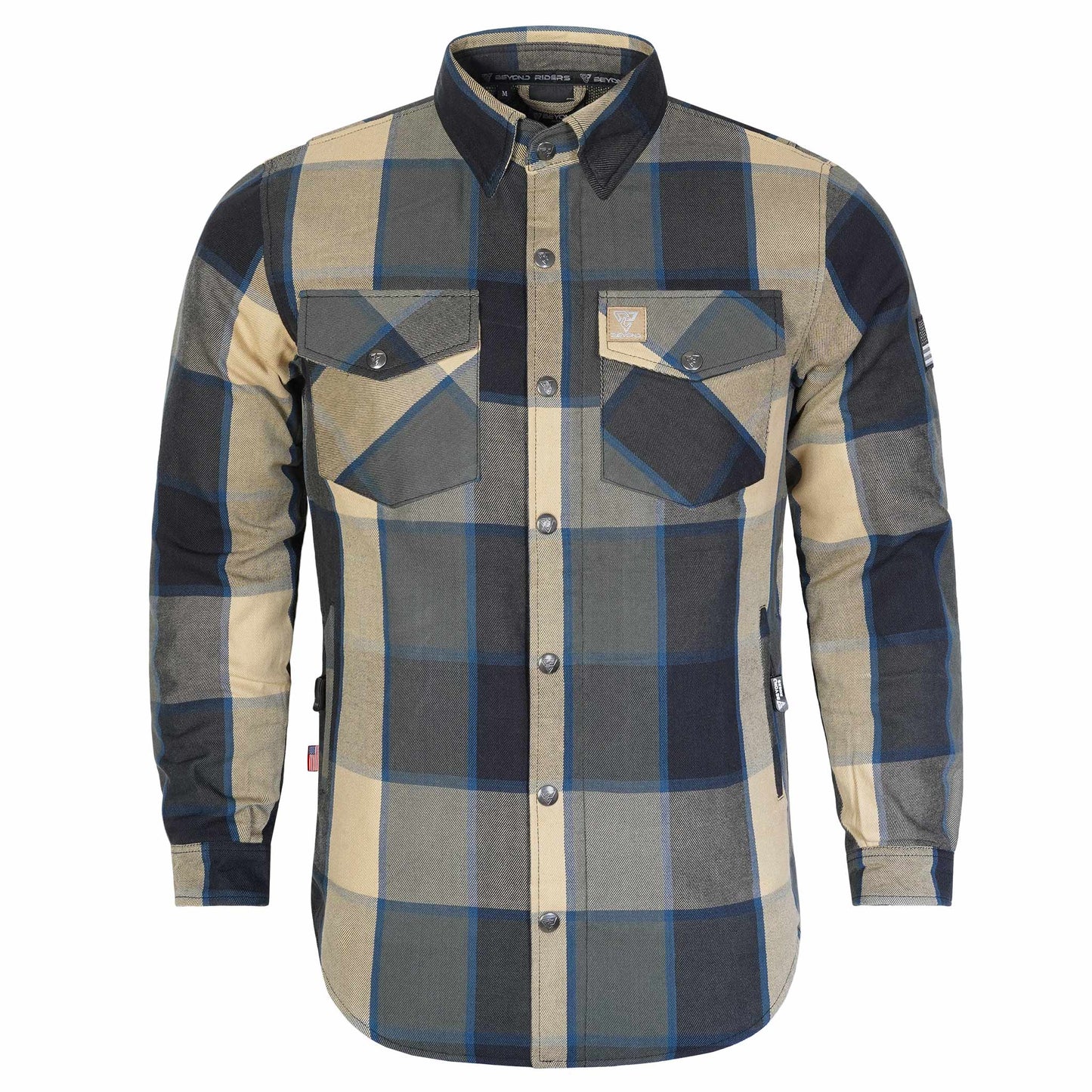 Protective Flannel Shirt For Men - Sedona Pass with Pads