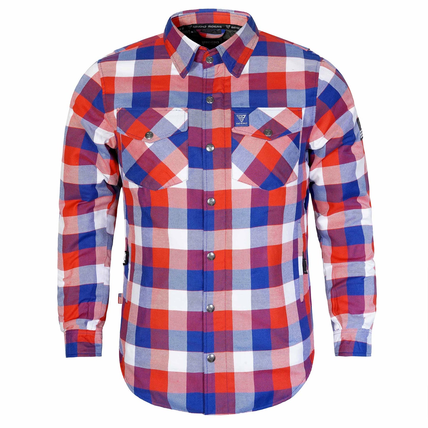 Protective Flannel Shirt for Men - The Patriot