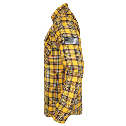 Protective Flannel Shirt For Men - Mojava Burn