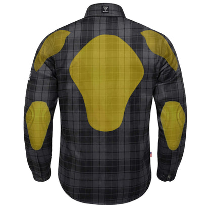 Protective Flannel Shirt For Men - Smokey Pass