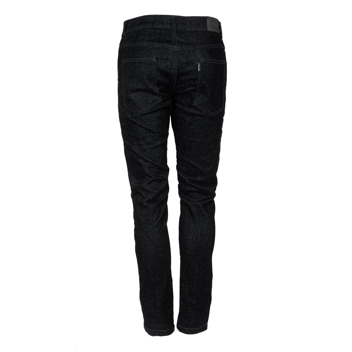 Straight Leg Protective Denim Pants (Jeans) - Black with Pads
