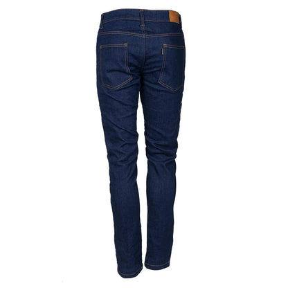 Straight Leg Protective Denim Pants (Jeans) - Blue with Pads