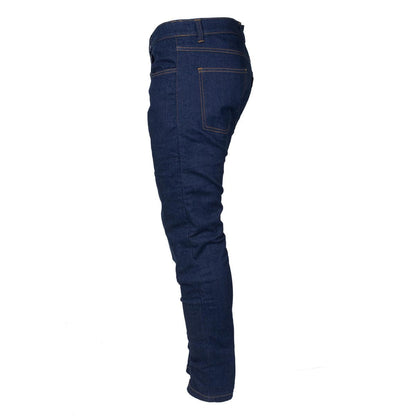 Straight Leg Protective Denim Pants (Jeans) - Blue with Pads