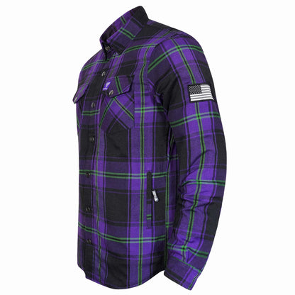 Protective Flannel Shirt For Men - The Defiance