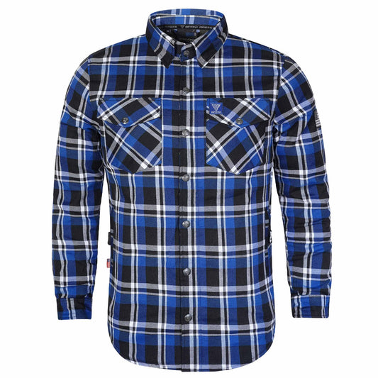 Protective Flannel Shirt For Men - Blue Ridge
