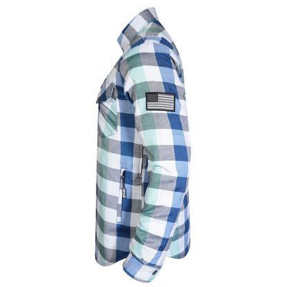 Protective Flannel Shirt For Men - The Sunstrike