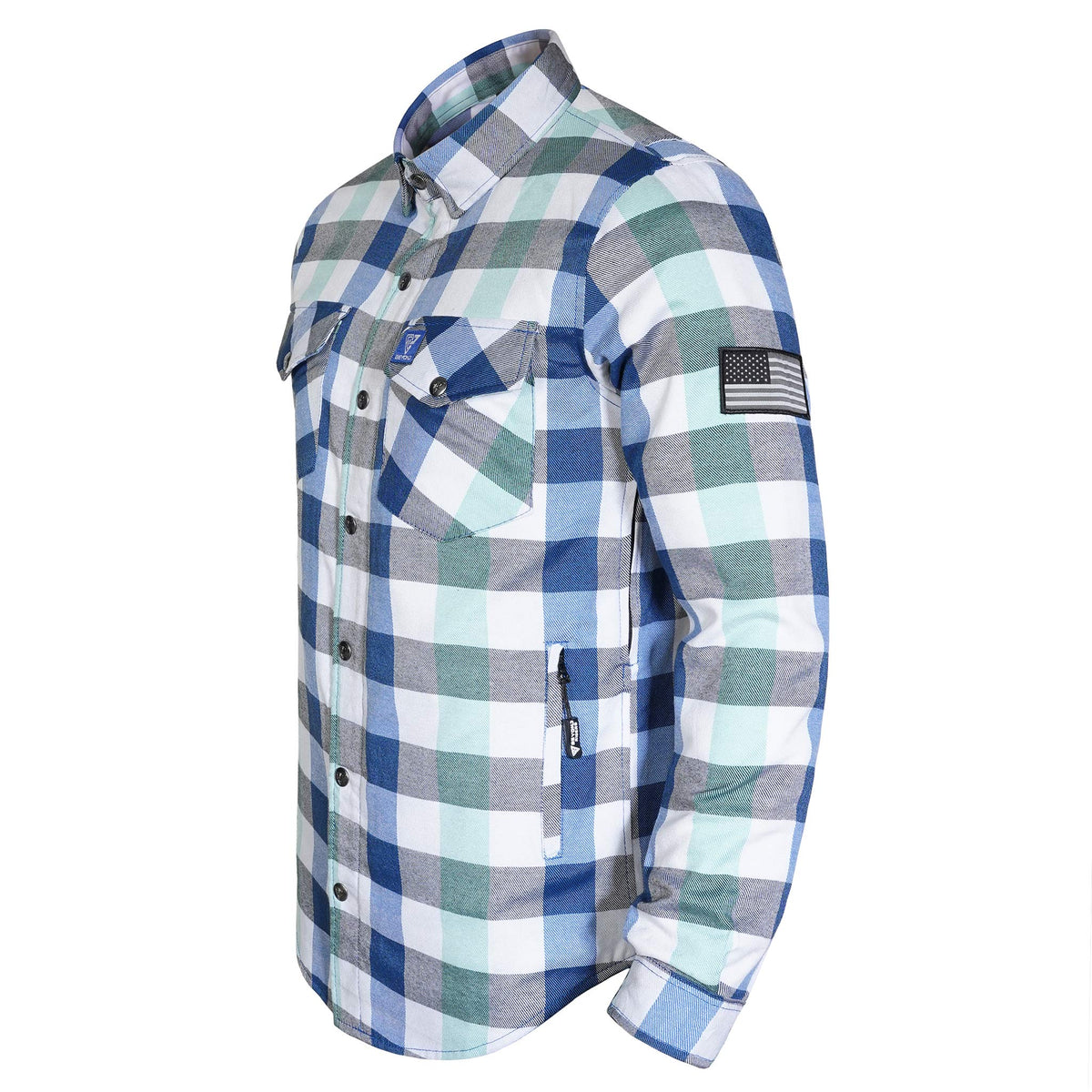 Protective Flannel Shirt For Men - The Sunstrike