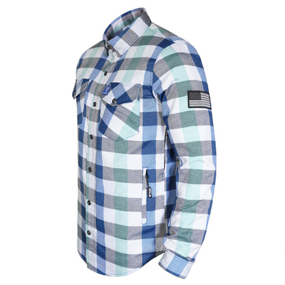 Protective Flannel Shirt For Men - The Sunstrike