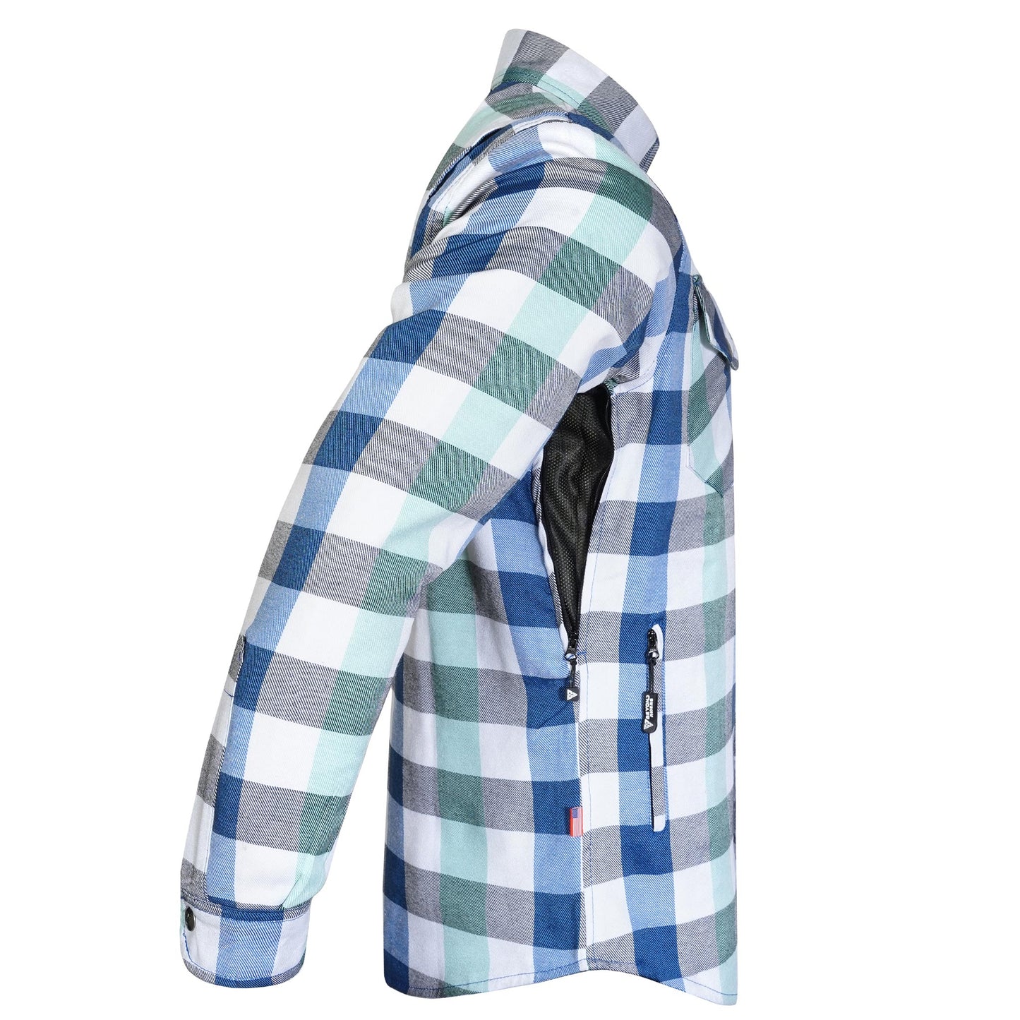 Protective Flannel Shirt For Men - The Sunstrike