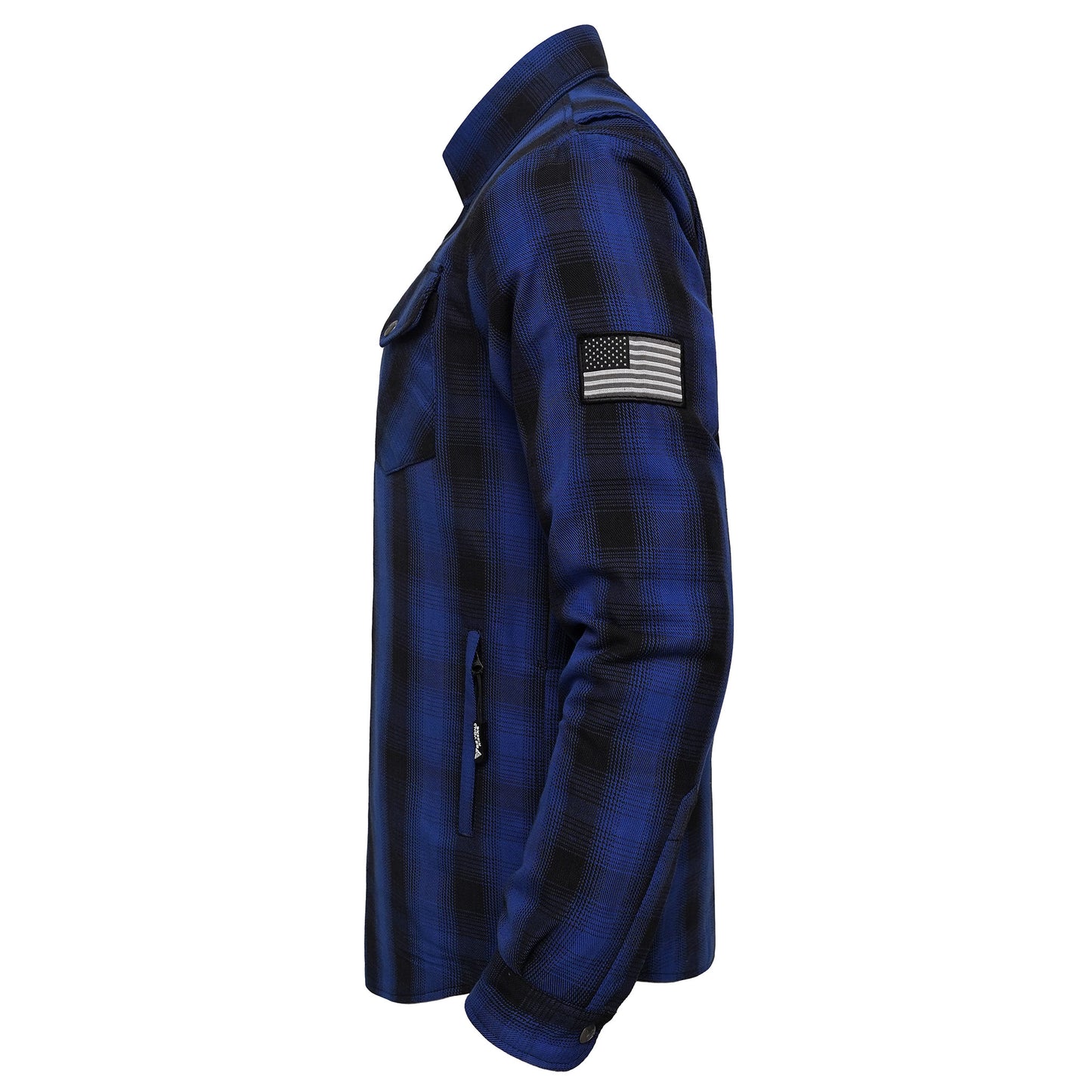 Protective Flannel Shirt for Men - Everett Blue
