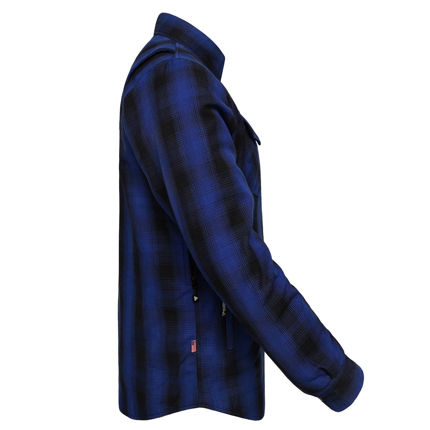 Protective Flannel Shirt for Men - Everett Blue