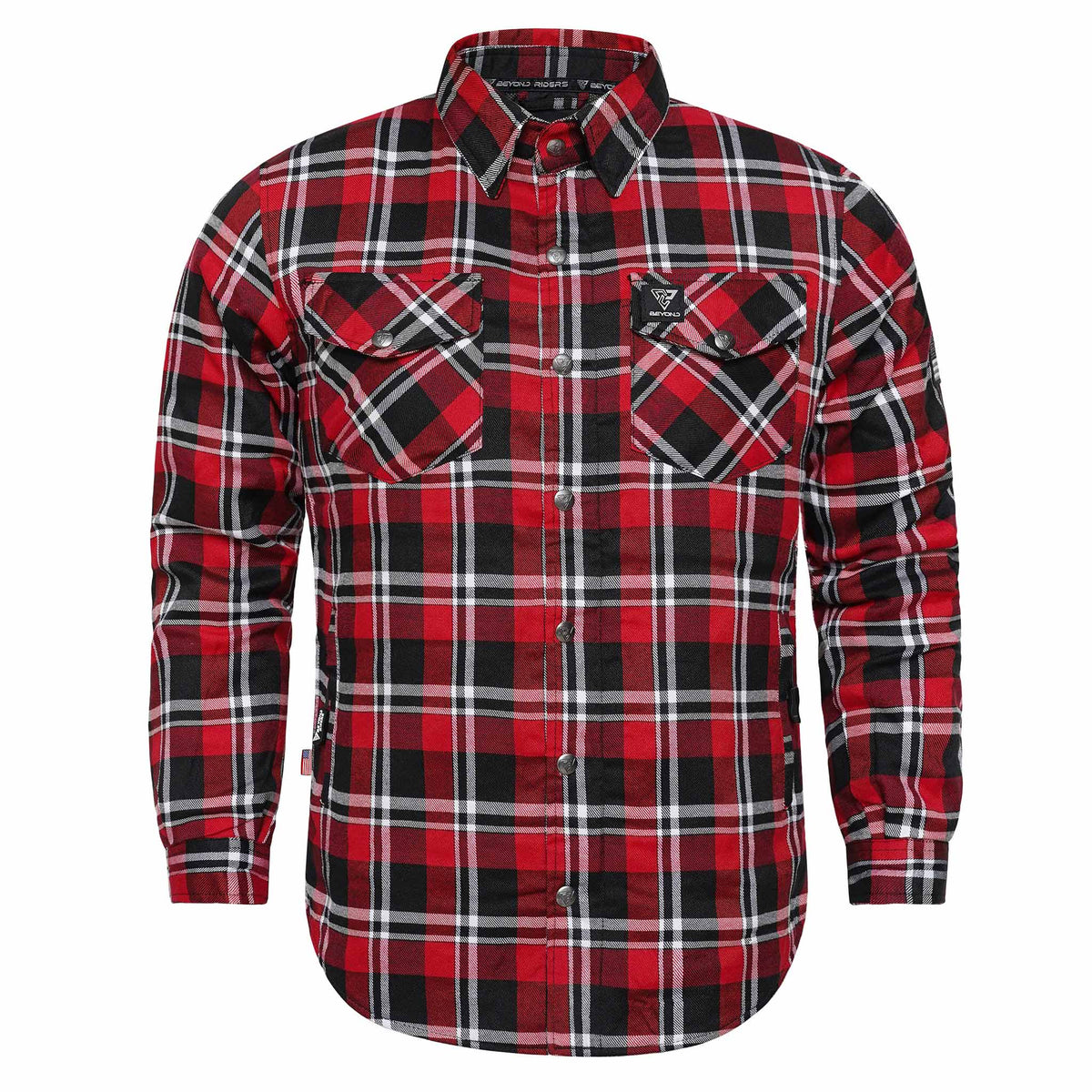 Protective Flannel Shirt For Men - Red Ridge