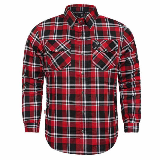 Protective Flannel Shirt For Men - Red Ridge