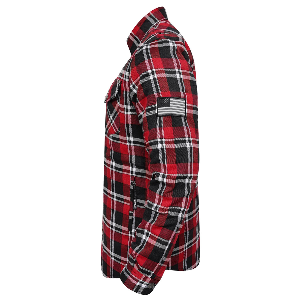 Protective Flannel Shirt For Men - Red Ridge