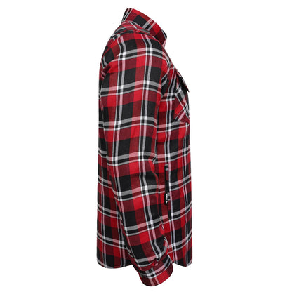 Protective Flannel Shirt For Men - Red Ridge