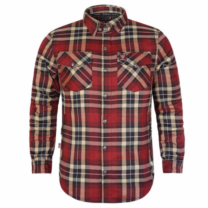 Protective Flannel Shirt for Men - The Stirling