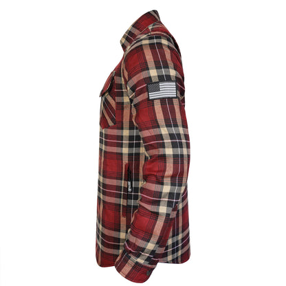 Protective Flannel Shirt for Men - The Stirling