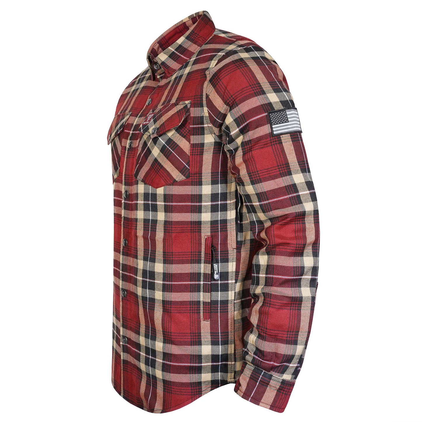 Protective Flannel Shirt for Men - The Stirling