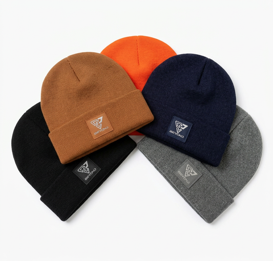 Knit Cuffed Solid Beanie