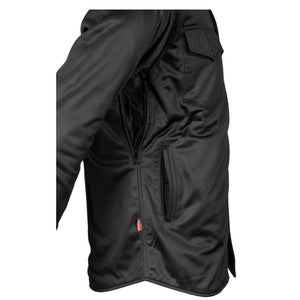 SALE Ultra Protective Shirt - Black Solid with Pads